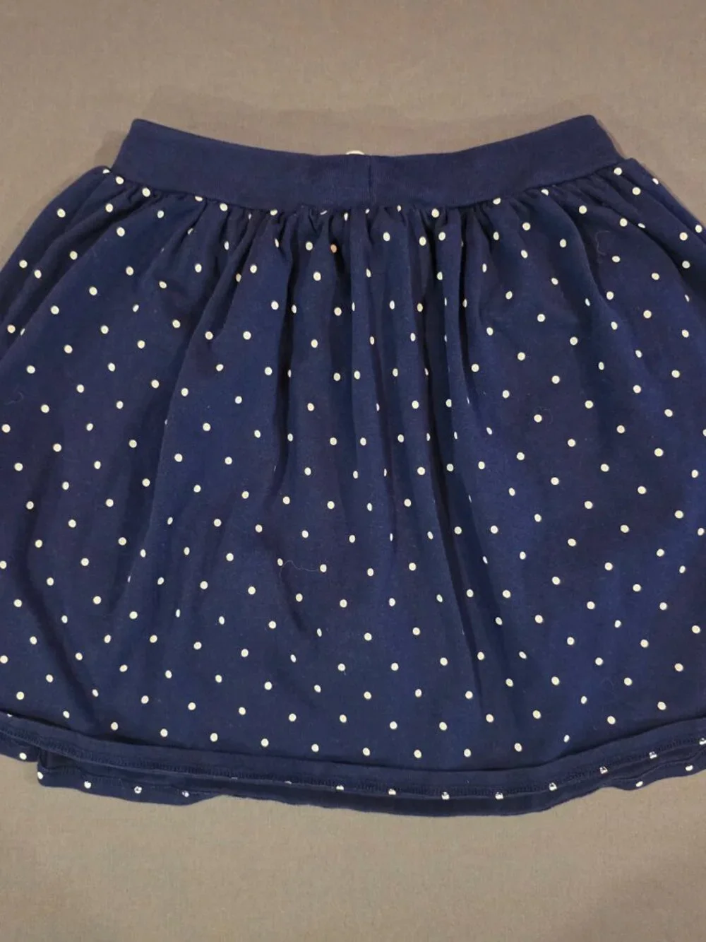 Carter's Girls Size 12/12A Navy Polka Dot Skort